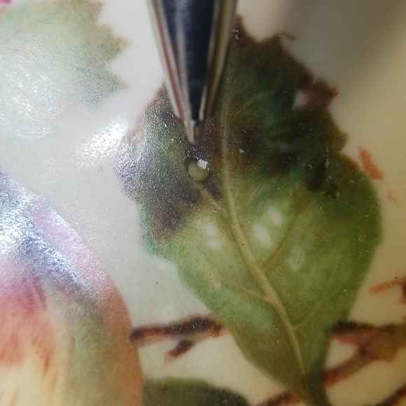 Antique J & C Louise Bavaria Apple Plate - Picture 12 of 14